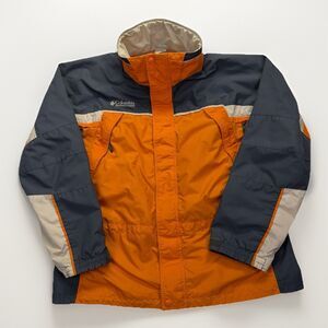 Vintage Columbia Fire Ridge Core Interchange Ski‎ Jacket Shell  Mens XL  Snow